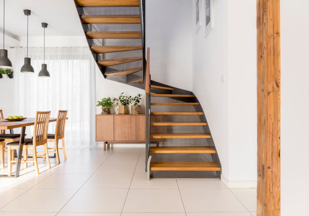 Coddington-Design-Bay-Area-Marin-County-Wood-and-Iron-Staircase-Design