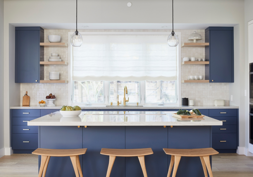 Coddington-Design-Home-Interiors-Bay-Area-Napa-Valley-Dining-Room-Navy-Cabinets-Kitchen