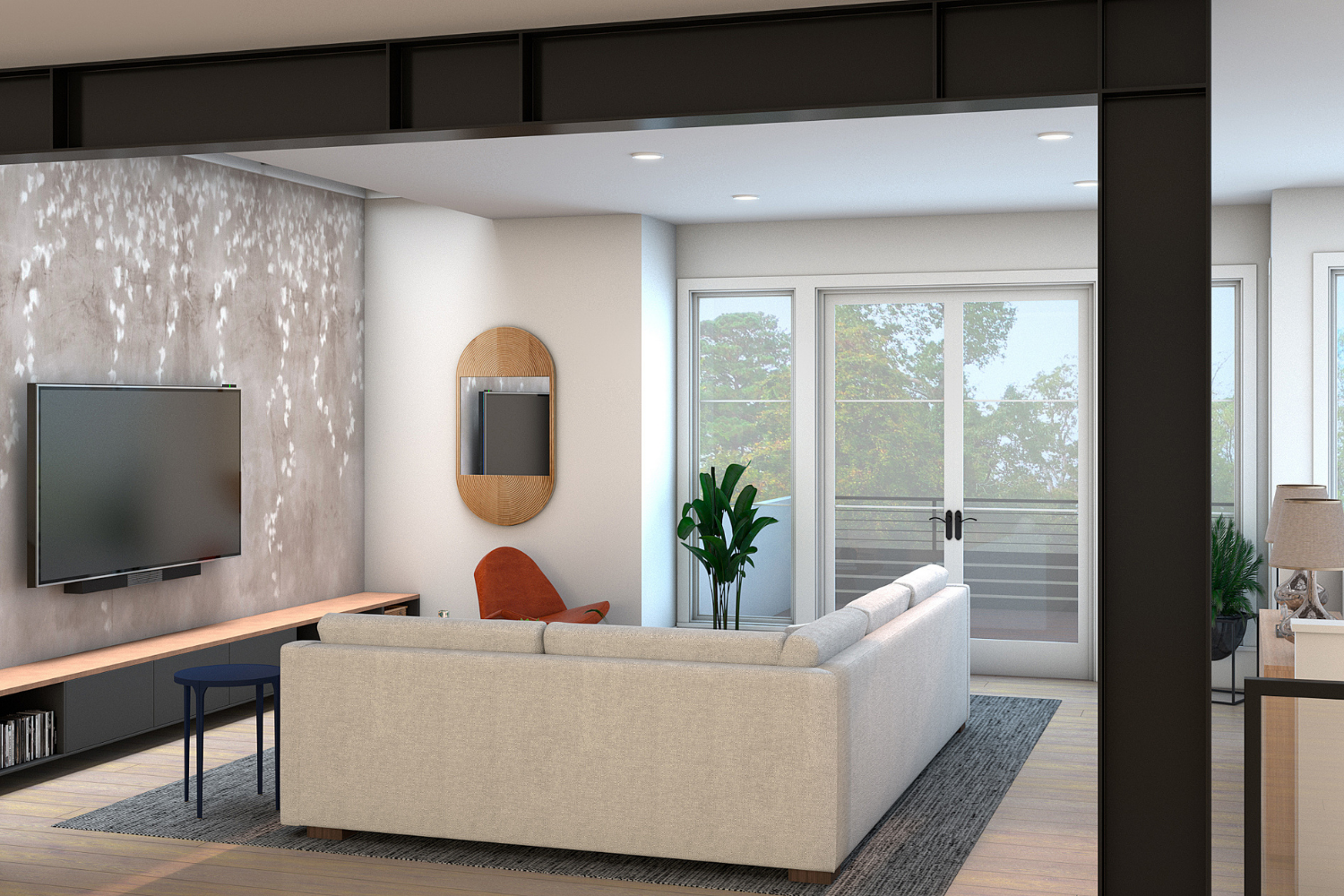 coddington-design-marin-ca-san-francisco-home-preview-modern-living-room-rendering-with-wallpaper