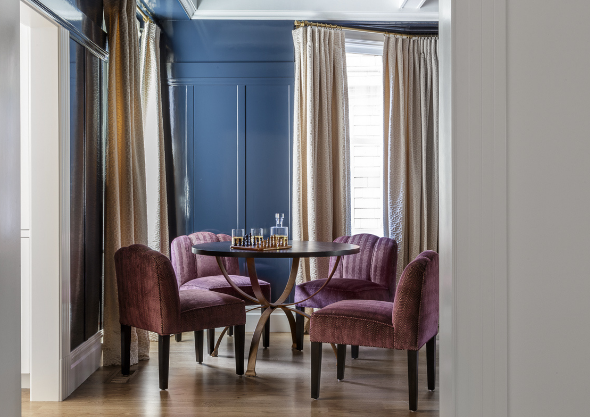 Coddington-Design-Bay-Area-San-Francisco-Home-Design-Interior-Design-Dining-Room-Luxury-Maroon-Chairs