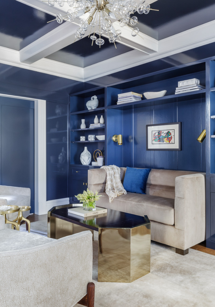 Coddington-Design-Bay-Area-Sonoma-Valley-Blue-Living-Room-Performance-Fabric