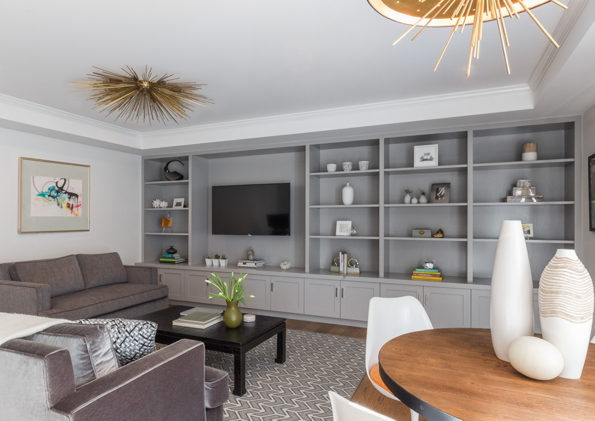 Coddington-Design-Home-Interiors-Bay-Area-Napa-Valley-Gray-Built-Ins-Living-Room