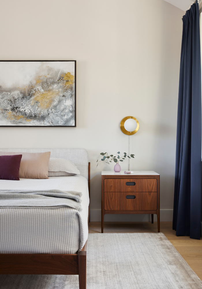 Coddington-Design-Interior-Design-Wall-Art-Bay-Area-Bedroom-Nightstand-Art-Over-Bed