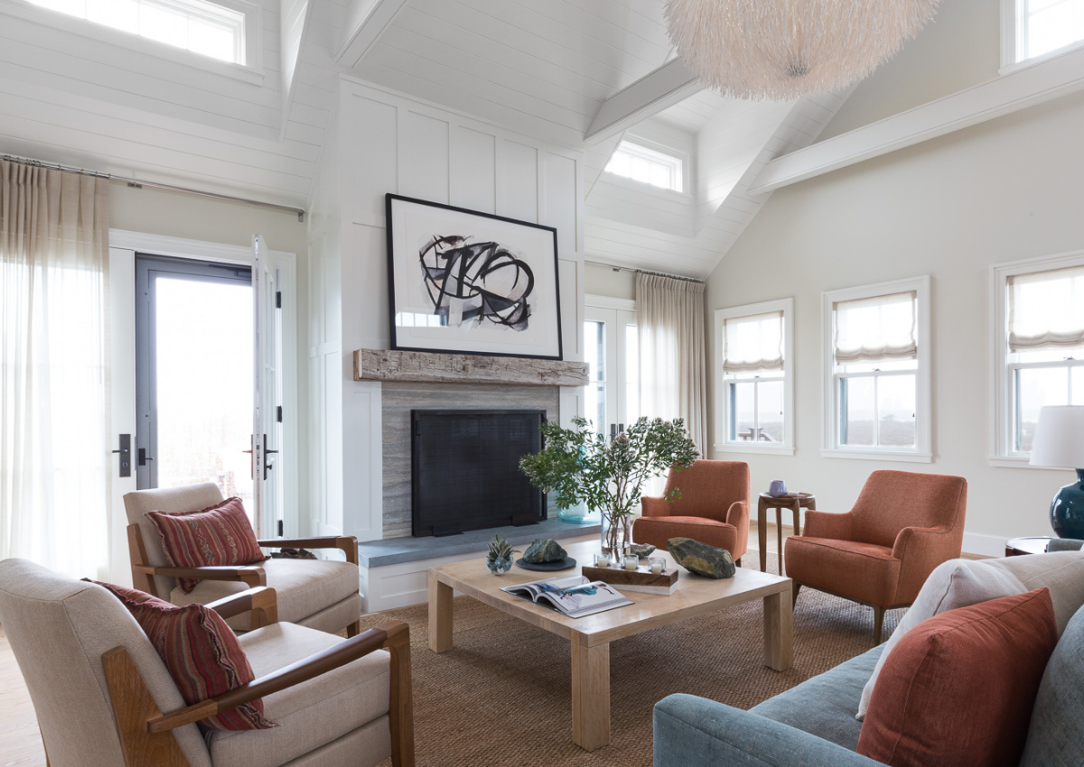 Coddington-Design-Interior-Design-Wall-Art-Bay-Area-Driftwood-Mantle-Art-Over-Fireplace