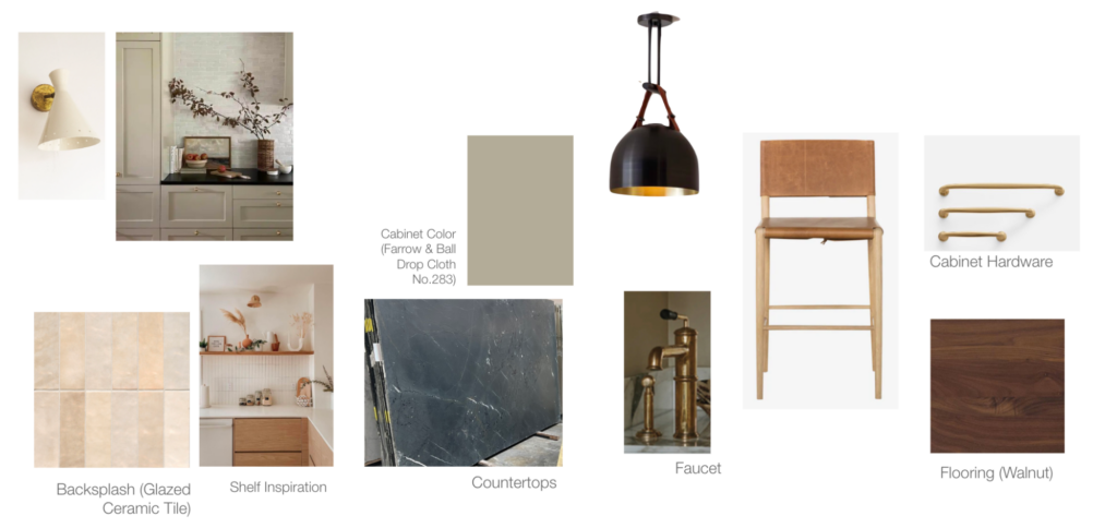 coddington-design-kitchen-mood-board-rendering-pendant-light-neutral-concept-timeless-cabinets-bay-area-interior-design-on-demand