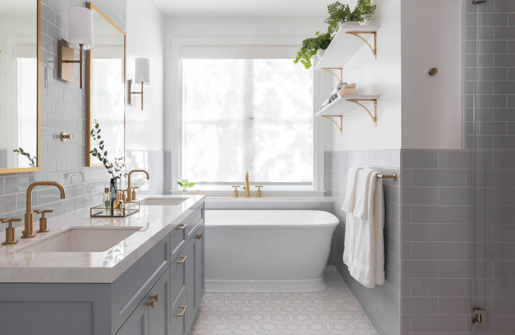 coddington-design-marin-ca-translating-pinterest-vision-to-reality-blue-gray-bathroom-luxury-bathroom-brass-accents-free-standing-tub