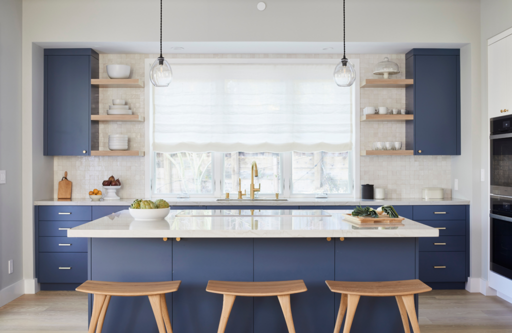 coddington-design-tiburon-ca-selecting-quality-appliances-modern-kitchen-blue-cabinets