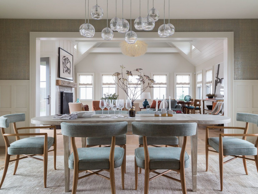 coddington-design-san-francisco-ca-cost-to-furnish-a-home-dining-room-glass-bulb-chandelier-open-concept-modern-chairs